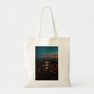 Bolso De Tela Mars Bruno Typography
