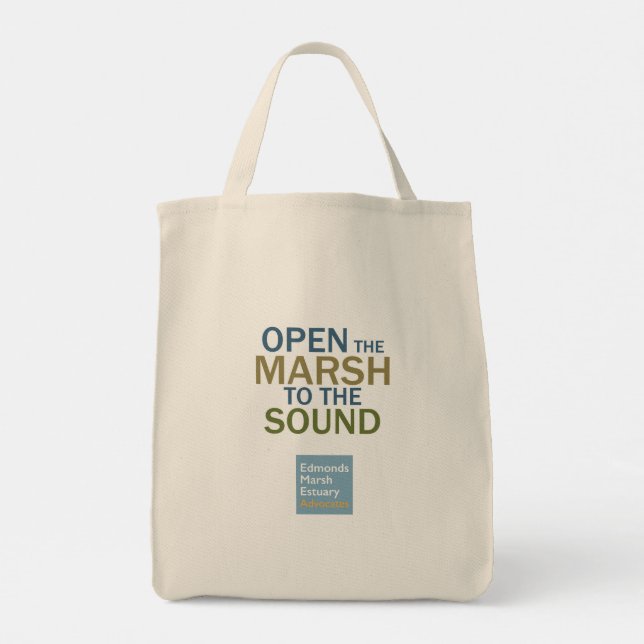 Bolso De Tela Marshian GROCERY Bag (Reverso)