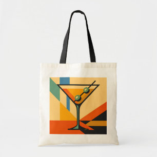 Bolso De Tela Martini Bauhaus Amanecer Moderno de Medianos del S