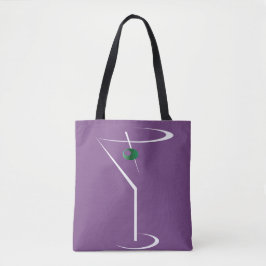 Bolso De Tela Martini Cocktail Tote Bag