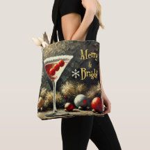 Martini de Navidad de Cranberry Triple Retro 50s
