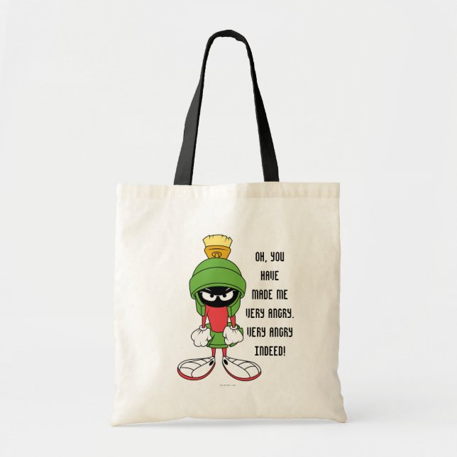 Bolso De Tela MARVIN EL MARCIANO™ Disgustado (Frente)