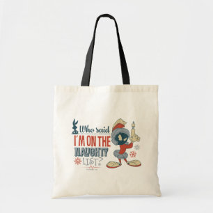 Bolso De Tela MARVIN EL MARCIANO™ - ¿Estoy en la lista traviesa?