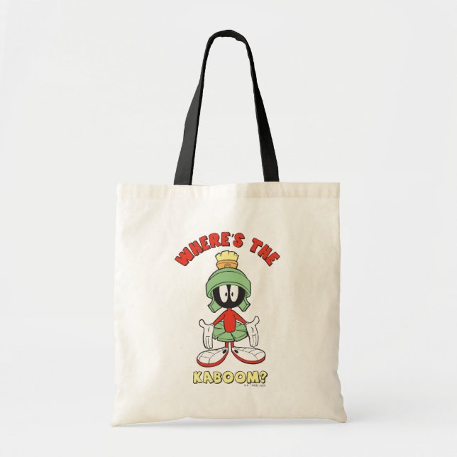 Bolso De Tela MARVIN THE MARTIAN™ ¿Dónde está el Kaboom? (Frente)