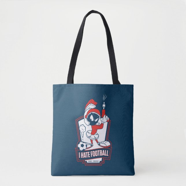 Bolso De Tela MARVIN THE MARTIAN™ "I Hate Football" Graphic (Anverso)