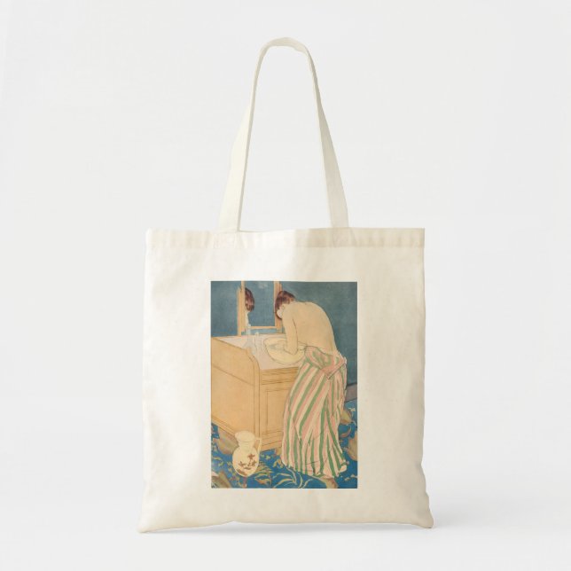 Bolso De Tela Mary Cassatt - Baño femenino (Frente)