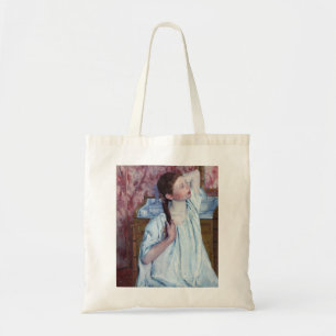 Bolso De Tela Mary Cassatt - Chica que organiza su pelo