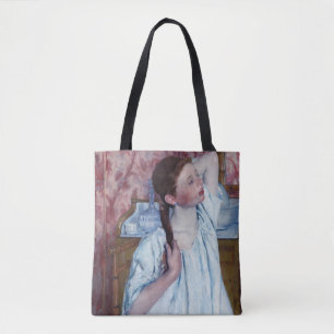 Bolso De Tela Mary Cassatt - Chica que organiza su pelo