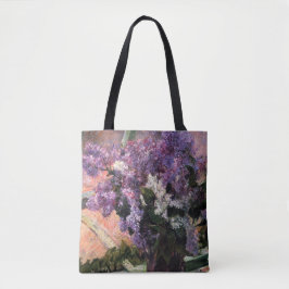 Bolso De Tela Mary Cassatt - Lilacs en una ventana