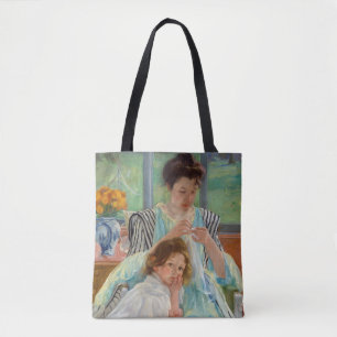 Bolso De Tela Mary Cassatt - Madre joven masticando