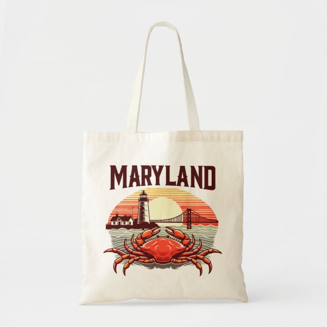 Bolso De Tela Maryland (Frente)