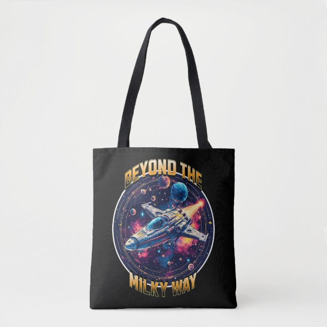 Bolso De Tela Más allá de la Vía Láctea (Anverso)