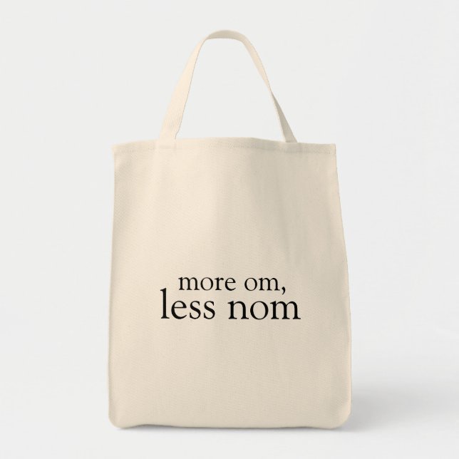 Bolso De Tela Más Aum, menos Nom (Frente)