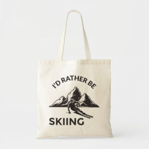Bolso De Tela Más Bien Esquiar - Regalo Esquiador, Deporte Invie