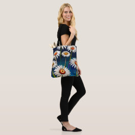 Bolso De Tela Más Daisies: Diversión floral y alegría