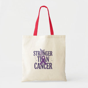 Bolso De Tela Más fuerte que el cáncer Inspirador