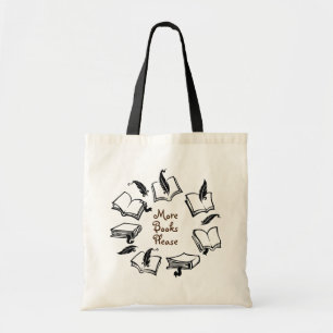 Bolso De Tela Más libros, por favor