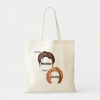 Bolso De Tela Más Mulder que el tote de Scully