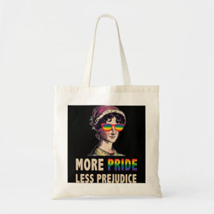 Bolso De Tela Más Orgullo Menos Prejuicio Lgbt Gay Orgullo Ally