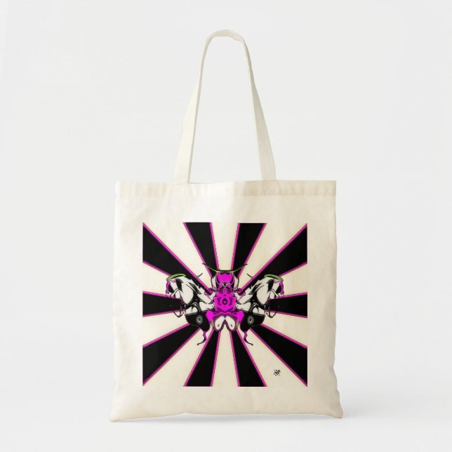 Bolso De Tela Masa de mariposa coca (Frente)