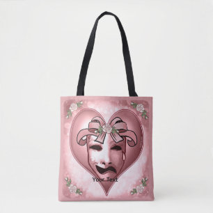 Bolso De Tela Máscara de actriz