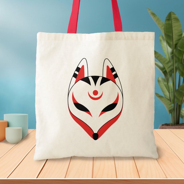 Bolso De Tela Máscara de Fox de Kitsune (Subido por el creador)