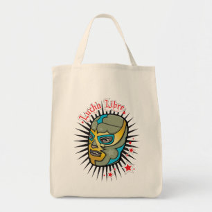 Bolso De Tela Máscara de lucha mexicana de Lucha Libre