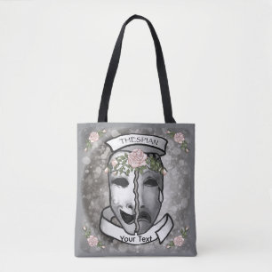 Bolso De Tela Máscaras de actor medias