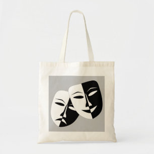 Bolso De Tela Máscaras de teatro de comedia y tragedia de Guay