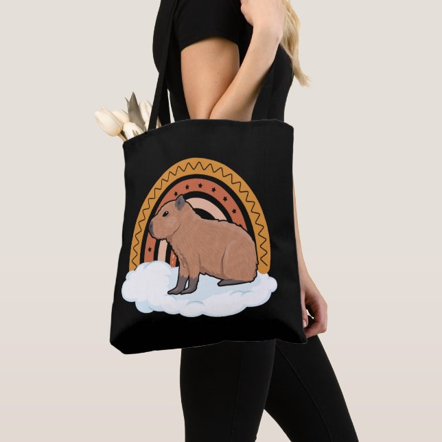 Bolso De Tela Mascota Carpincho (Detalle)