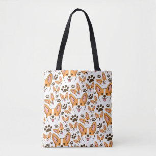 Bolso De Tela Mascota de Corgi galés Cachorro porcino