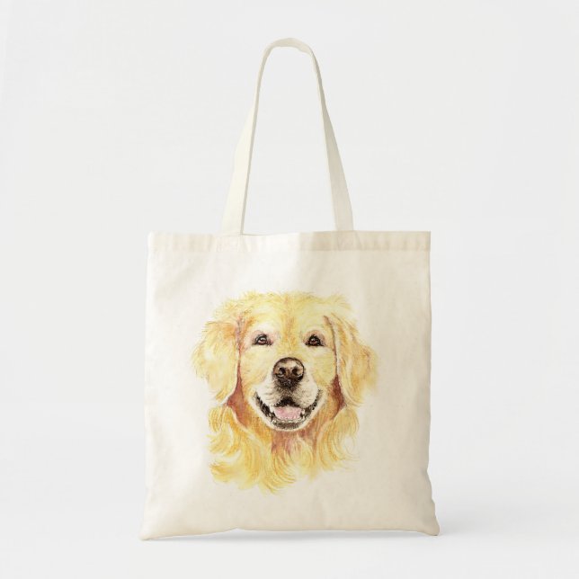 Bolso De Tela Mascota de perro de Golden Retriever (Frente)
