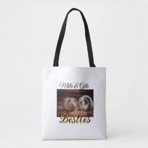 Bolso De Tela Mascotas amigos bestias agregar nombre mascota fot