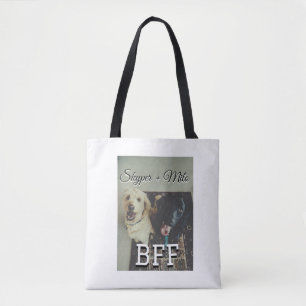 Bolso De Tela Mascotas amigos bestias agregar nombre mascota fot
