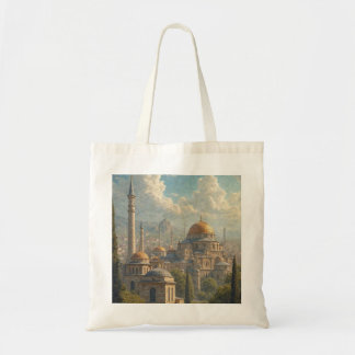 Bolso De Tela Masjid al Aqsa, Palestina, pintura al óleo de la b