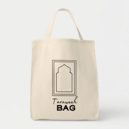 Bolso De Tela Masjid Mínimo Taraweeh Bag Masjid Tote musulmán Ra
