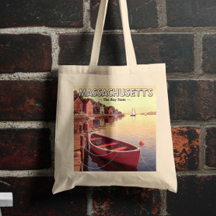 Bolso De Tela Massachusetts vintage