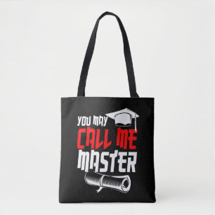 Bolso De Tela Master Degree Graduation Gift 2022 MSW MBA