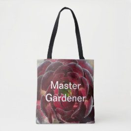 Bolso De Tela Master Gardener Coastal Plant Photo Red Succulent
