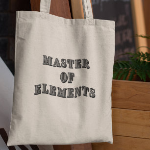 Bolso De Tela Master of Elements Guay Chemistry Teachers