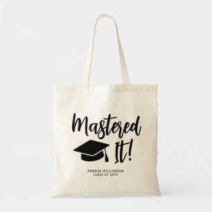 Bolso De Tela Máster personalizado de graduación