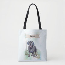 Mastín Napolitano Acuarela Perro Personalizado