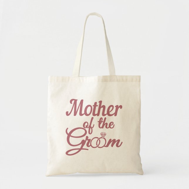 Bolso De Tela Matanza De La Familia Boda Groom (Frente)