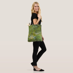 Bolso De Tela Matas de hierba por Vincent van Gogh