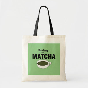 Bolso De Tela Matcha Green Tea
