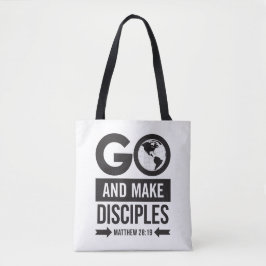 Bolso De Tela Mateo 28:19