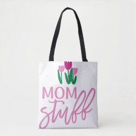 Bolso De Tela material de mamá Chica personalizado Tote Bag