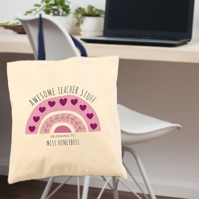 Bolso De Tela Material Impresionante para Maestros Boho Arcoíris (Subido por el creador)