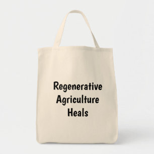 Bolso De Tela Material natural "Cursos de agricultura regenerati