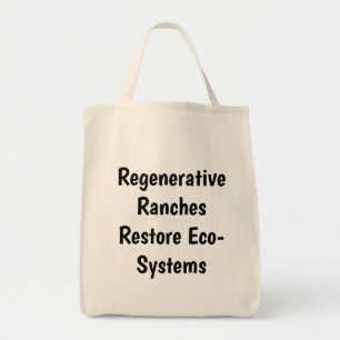 Bolso De Tela Material Natural "Rasgos regenerativos Restauraci